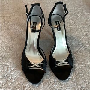 Black heels with accents